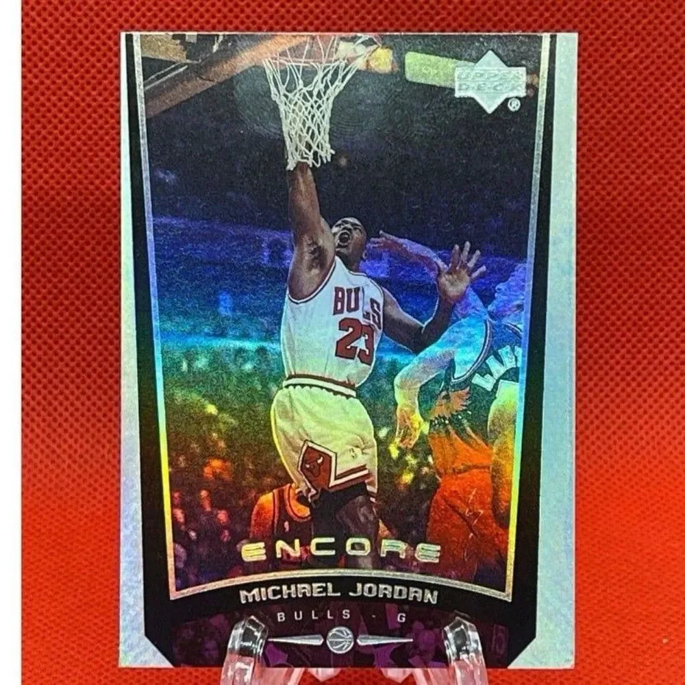 Michael Jordan Card 1999 Upper Deck Encore #107 hologram